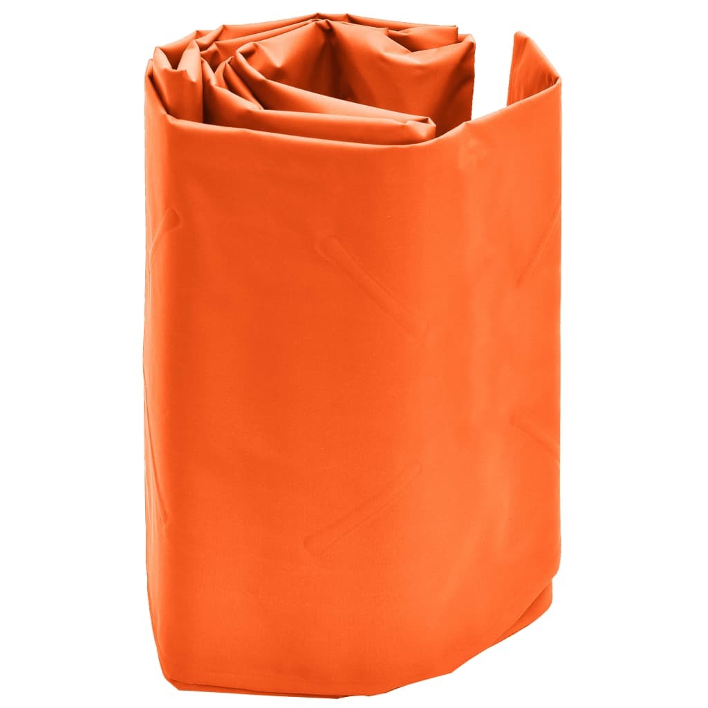 Inflatable Air Mattress with Pillow 58x190 cm Orange